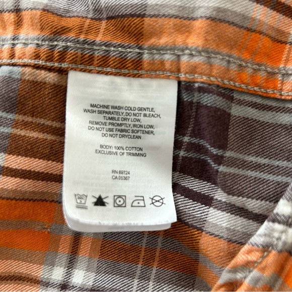 Columbia Men’s Plaid Long Sleeve Shirt | size XL - Picture 7 of 7